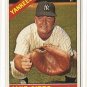 1966 Topps baseball card #117 Jake Gibbs NM New York Yankees