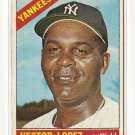 1966 Topps baseball card #177 Hector Lopez VG New York Yankees