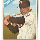 1966 Topps baseball card #190 Jimmie Hall EX Minnesota twins