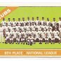1966 Topps baseball card #204 Chicago Cubs Team card NM