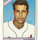 1966 Topps baseball card #355 Wade Blasingame EX Atlanta Braves