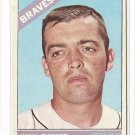 1966 Topps baseball card #381 Hank Fischer VG Atlanta Braves