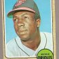 1968 Topps baseball card #500 Frank Robinson EX/Nm (miscut) Baltimore Orioles