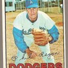 1967 Topps baseball card #130 Phil Regan EX/NM Los Angeles Dodgers