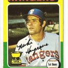 1975 Topps baseball card #106 Mike Hargrove NM Texas Rangers