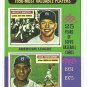 1975 Topps baseball card #194 EX 1956 MVP's Mickey Mantle & Bob Newcombe