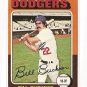 1975 Topps baseball card #244 Bill Buckner NM/M Los Angeles Dodgers