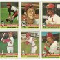 1976 Topps baseball 6 St. Louis Cardinals team Hernandez Sizemore Kessinger Fairly Rudolph Melendez