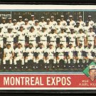 1976 Topps baseball card #216 Montreal Expos team card & checklist NM