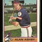 1976 Topps baseball card #209 Alan Ashby NM/M Cleveland Indians