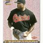 2000 Pacific Prism baseball card #19 Calvin Pickering NM/M Baltimore orioles