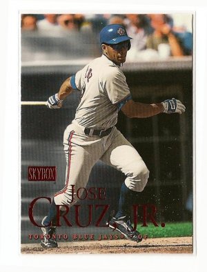 2000 Fleer Skybox baseball card #131 Jose Cruz Jr. NM/M  Toronto Blue jays