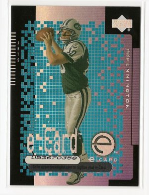2000 Upper Deck E-card #CP NM/M Chad Pennington New York jets
