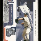 2001 Fleer Game Time (gametime) baseball card #60 Roger Clemens NM/M New York Yankees