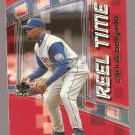 2001 Topps Stadium Club baseball card #RT7 Reel Time NM/M Carlos Delgado Toronto Blue Jays