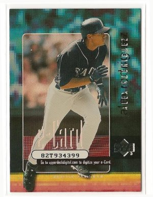 2001 Upper Deck baseball E-card #E2 NM/M Alex Rodriguez Seattle mariners