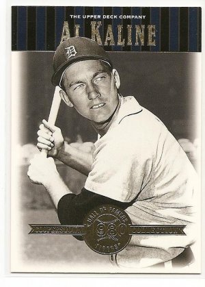 2001 Upper Deck baseball card #42 Al Kaline NM/M Cooperstown Collection