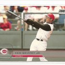 2002 Topps Stadium Club baseball card #59 NM/M Ken Griffey Jr. Cincinnati Reds