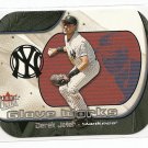2002 Fleer Ultra baseball card #2 of 15 GW Derek Jeter Glove Works die cut NM/M New York Yankees