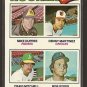 1977 Topps baseball card #491 (B) Rookies Dennis Martinez, Mike Dupree, Craig Mitchell, Bob Sykes NM