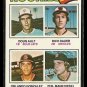 1977 Topps baseball card #477 (D) Rookies Doug Alt, Rich Dauer Orlando Gonzalez Phil Mankowski NM