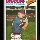 1977 Topps baseball card #206 Boog Powell NM Cleveland Indians