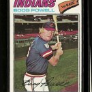 1977 Topps baseball card #206 (B) Boog Powell NM/M Cleveland Indians