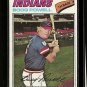 1977 Topps baseball card #206 (B) Boog Powell NM/M Cleveland Indians