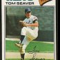 1977 Topps baseball card #150 Tom Seaver VG New York mets