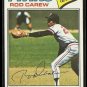 1977 Topps baseball card #120 Rod Carew NM Minnesota Twins