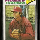 1977 Topps baseball card #110 (B) Steve Carlton VG Philadelphia Phillies