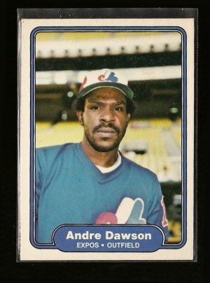 1982 Fleer baseball card #187 Andre Dawson NM/M Montreal Expos