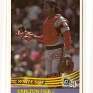 1984 Donruss baseball card #302 (B) Carlton Fisk NM/M Chicago White Sox