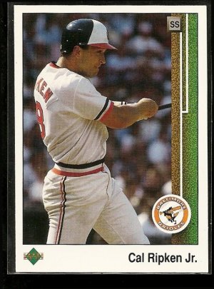 1989 Upper Deck baseball card #467 Cal Ripken Jr. NM/M Baltimore orioles