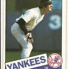 1985 Topps baseball card #665 (B) Don Mattingly EX New York Yankees