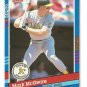 1992 Donruss baseball card #105 Mark McGwire NM/M Oakland A's