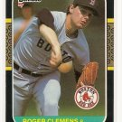 1987 Donruss baseball card #276 Roger Clemens NM/M Boston red Sox