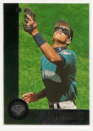 1996 Leaf baseball card #24 Alex Rodriguez NM/M Seattle mariners