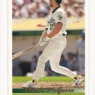 1993 Upper Deck baseball card #566 Mark McGwire NM/M Oakland A's