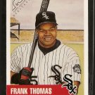 1999 Topps Heritage Gallery baseball card #TH19 Frank Thomas NM/M Chicago White Sox