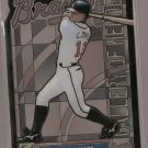 1999 Topps Gallery Of Heroes baseball card #GH9 Chipper Jones NM/M plastic card