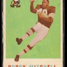 1959 Topps football card #140 Bobby Mitchell VG Cleveland Browns