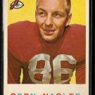 1959 Topps football card #93 Gern Nagler VG/EX Chicago Cardinals