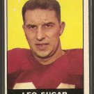 1961 Topps football card #119 Leo Sugar NM St. Louis Cardinals