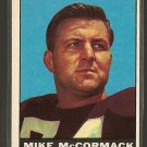 1961 Topps football card #72 Mike McCormack NM Cleveland Browns