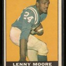 1961 Topps football card #2 Lenny Moore VG/EX Baltimore Colts