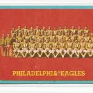 1963 Topps football card #121 Philadelphia Eagles Team card Good