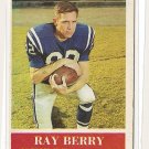 1964 Philadelphia (Philly) football card #1 (C) Ray Berry VG Baltimore Colts