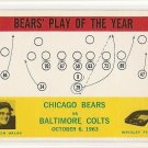 1964 Philadelphia (Philly) football card #84 (B) Vince Lombardi Green Bay Packers Detroit Lions NM