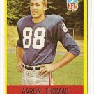 1967 Philadelphia (Philly) football card #119 Aaron Thomas EX/NM New York Giants